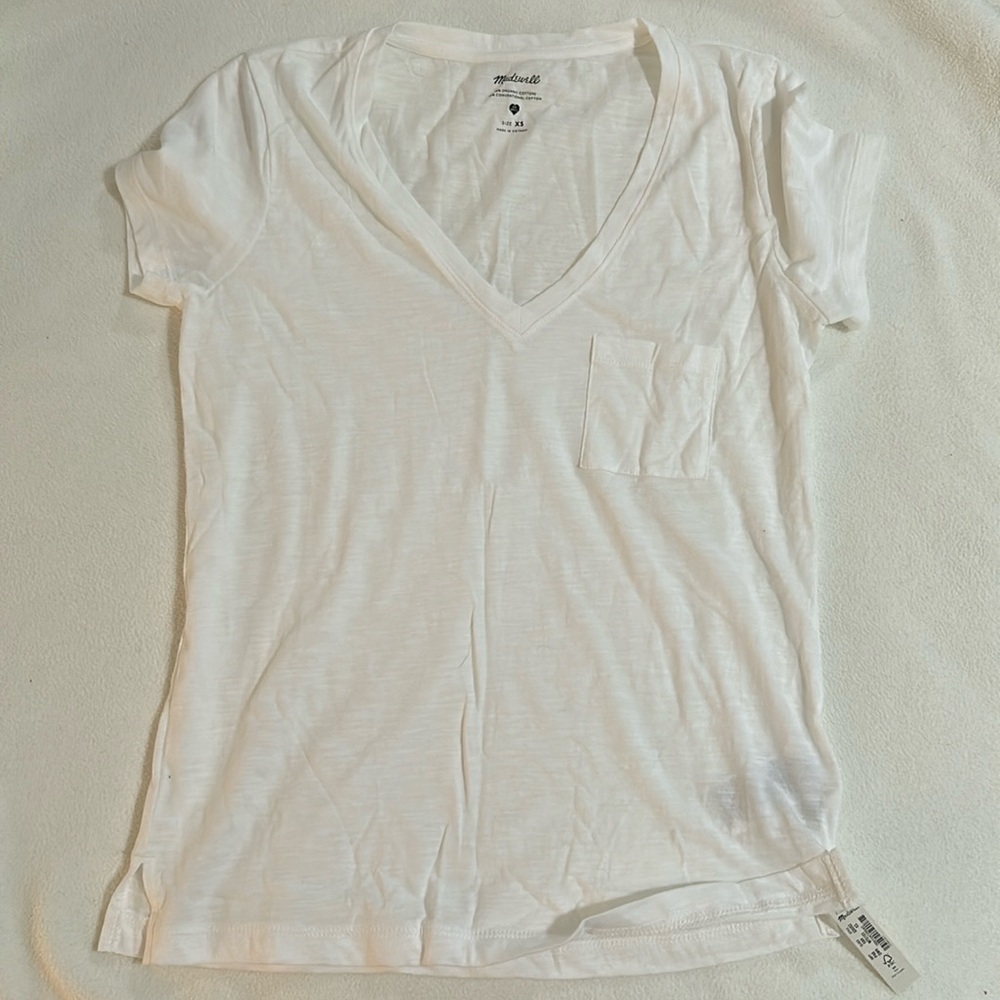 NWT Madewell neck whisper tee